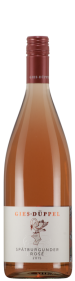2015 Spätburgunder Rosé trocken (1 Liter), Literweine, Weingut Gies-Düppel